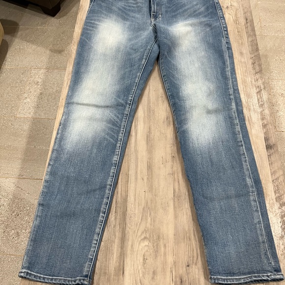 Rock & Republic Skinny Jeans Medium Wash Distressed Fading size 14 - Picture 2 of 5